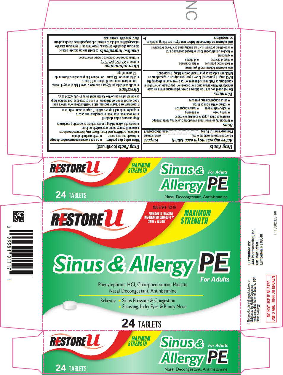 Chlorpheniramine Maleate, Phenylephrine Hydrochloride