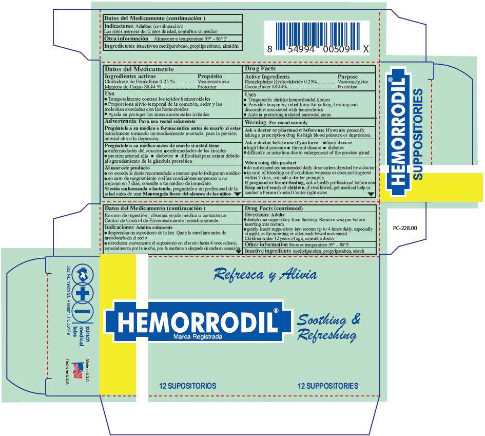 Hemorrodil