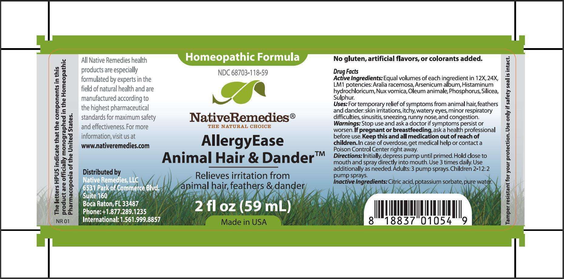 AllergyEase Animal Hair and Dander