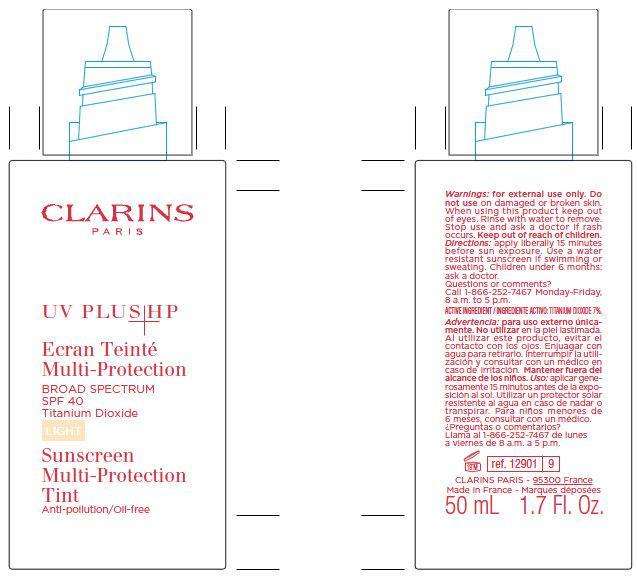 CLARINS UV PLUS HP Broad Spectrum SPF 40 Sunscreen Multi-Protection Tint MEDIUM