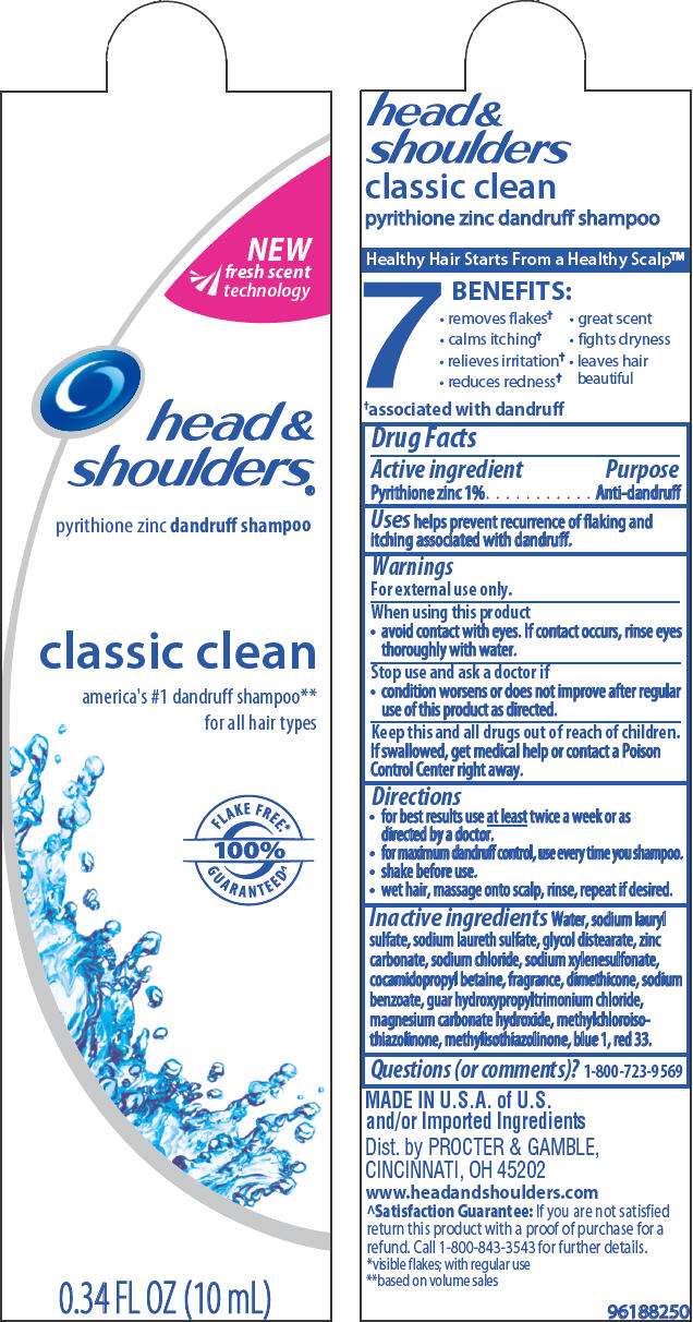 Head and Shoulders Dual Sachets