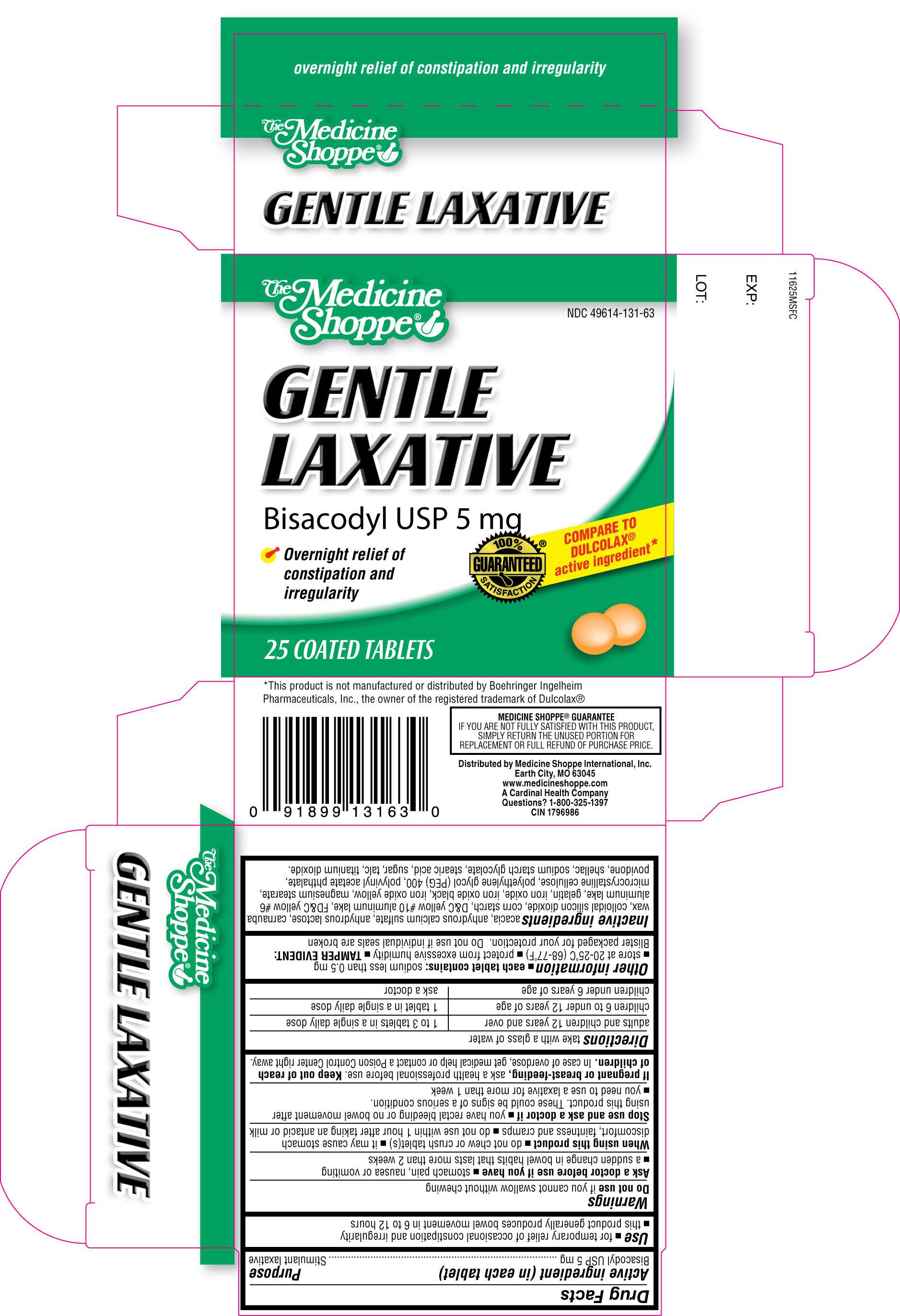 The Medicine Shoppe Gentle Laxative