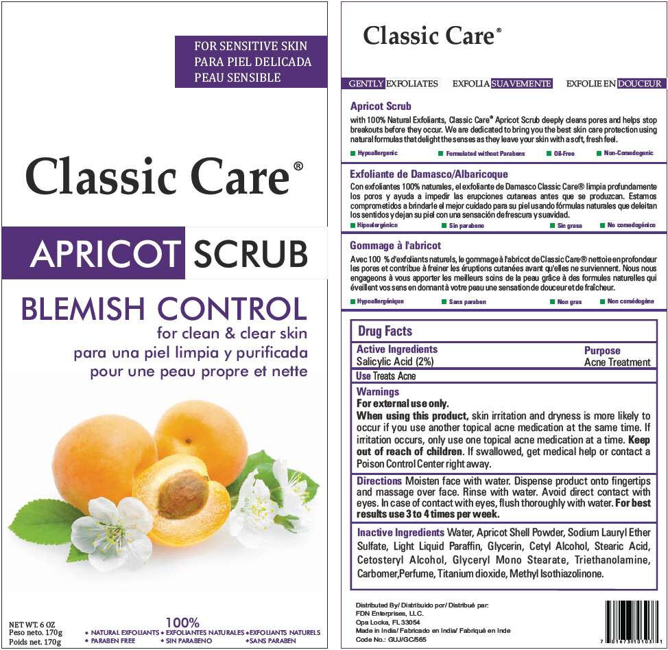 Classic Care Apricot Scrub