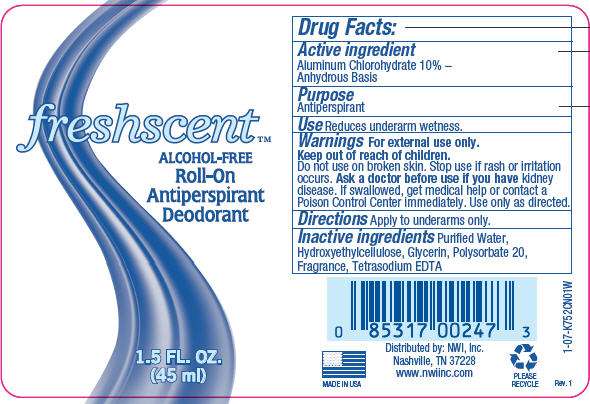 Freshscent Anti-Perspirant Deodorant