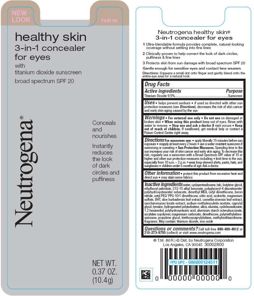 Neutrogena Healthy Skin 3 in 1 Concealer for Eyes