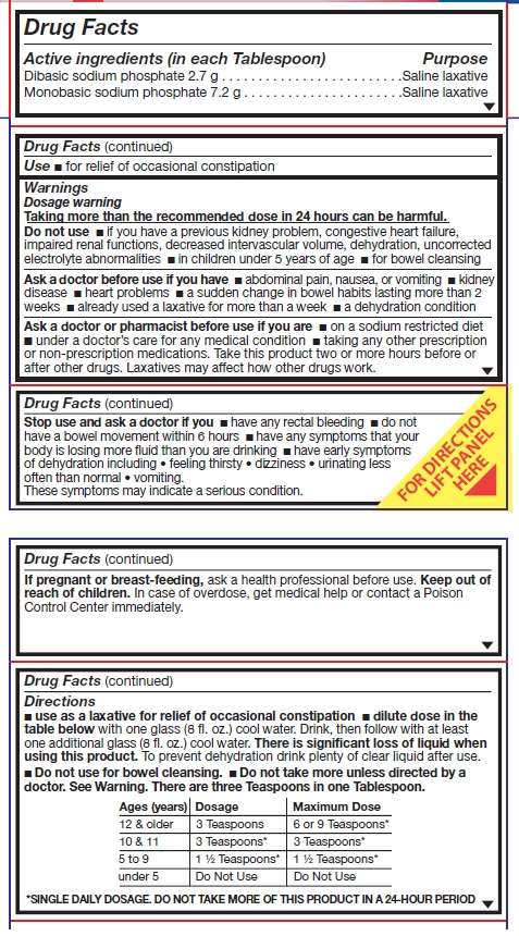 Oral Saline Laxative