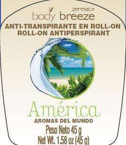 zermat body breeze Roll-On Antiperspirant