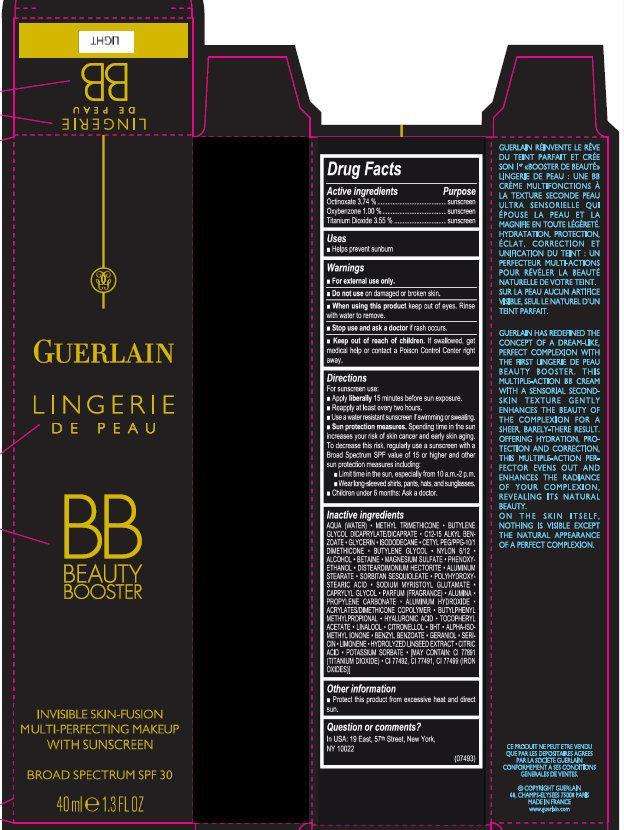 Lingerie De Peau BB Beauty Booster Invisible Skin-Fusion Multi-Perfecting Makeup With Sunscreen Broad Spectrum SPF 30 LIGHT