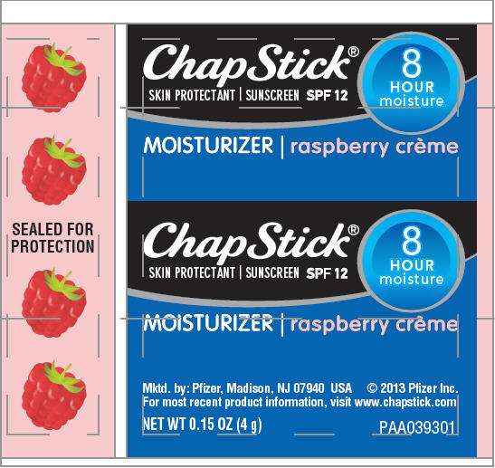 Chapstick Moisturizer Raspberry Creme