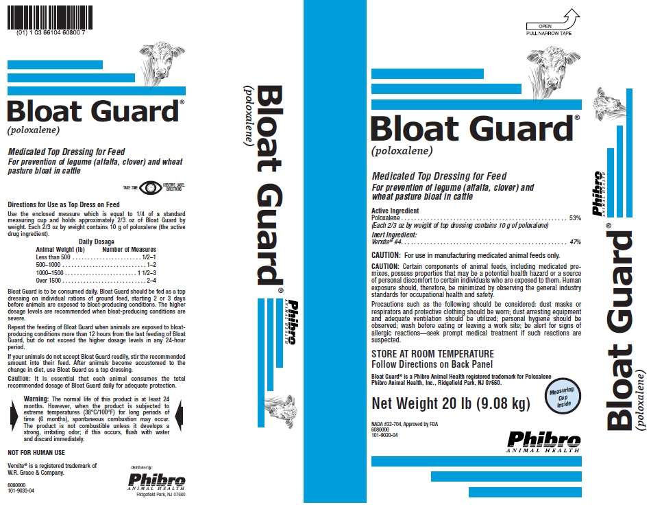 Bloat Guard Top Dressing for Feed