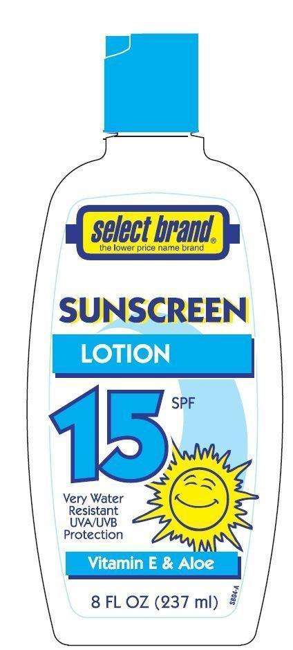 Select Brand Sunscreen