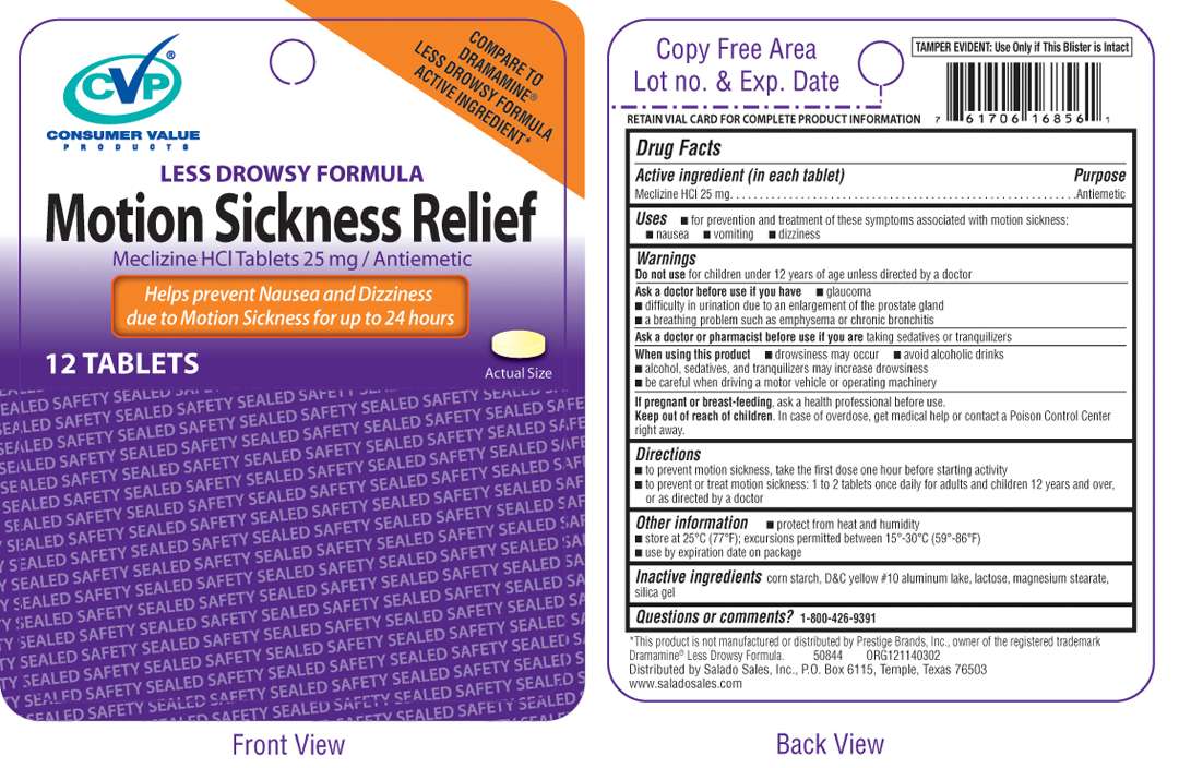 Less Drowsy Formula Motion Sickness Relief