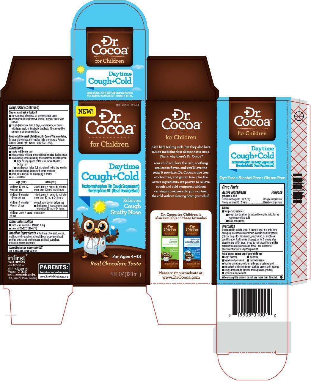 Dr. Cocoa Daytime Cough and Cold