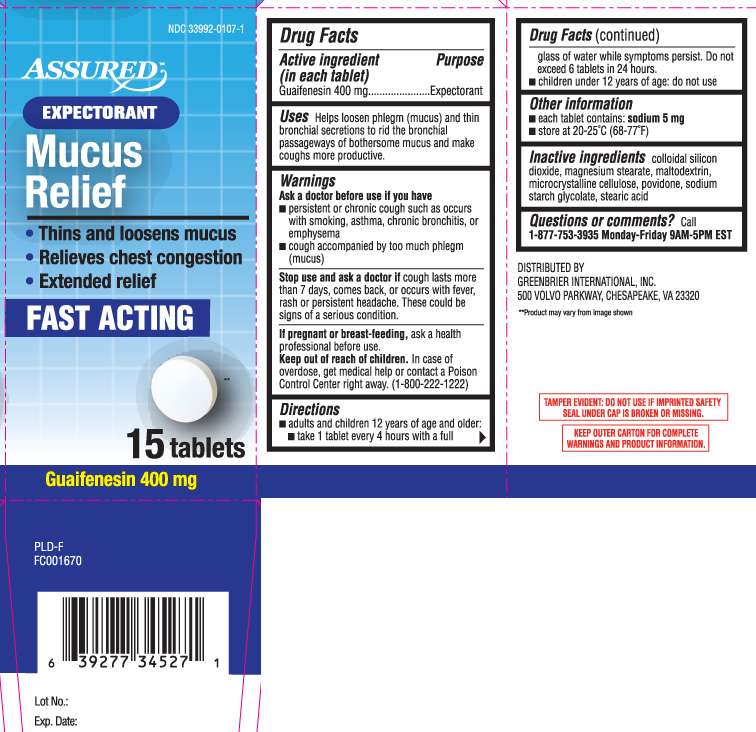 Mucus Relief