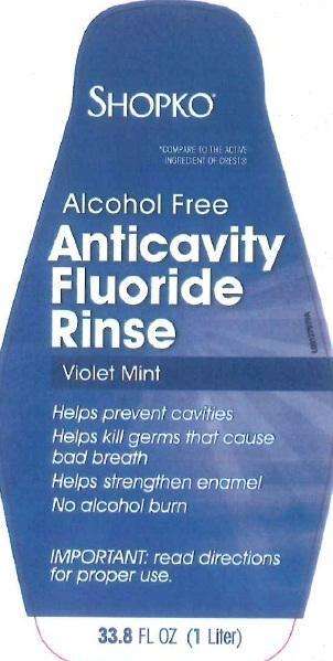 Alcohol-Free Anticavity