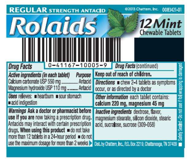 Rolaids Regular Strength Mint