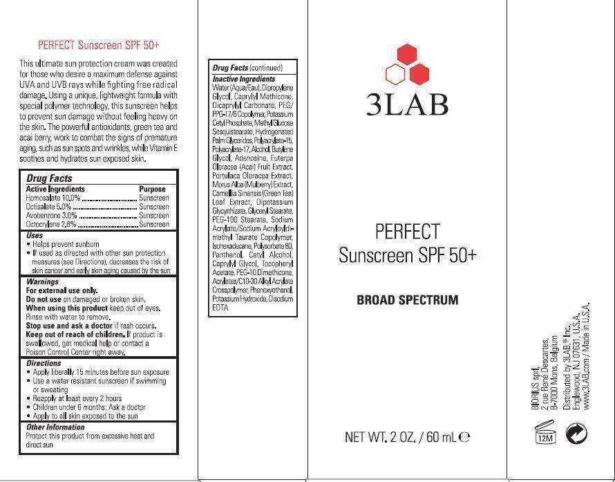3LAB PERFECT Sunscreen SPF 50 Plus Broad Spectrum