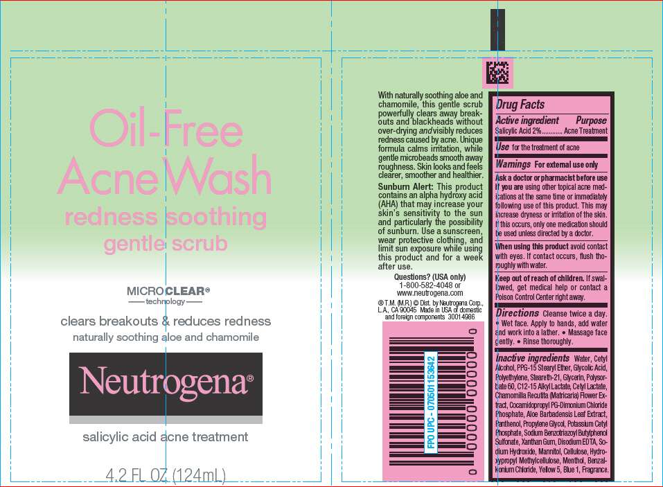 Neutrogena Oil Free Acne Wash