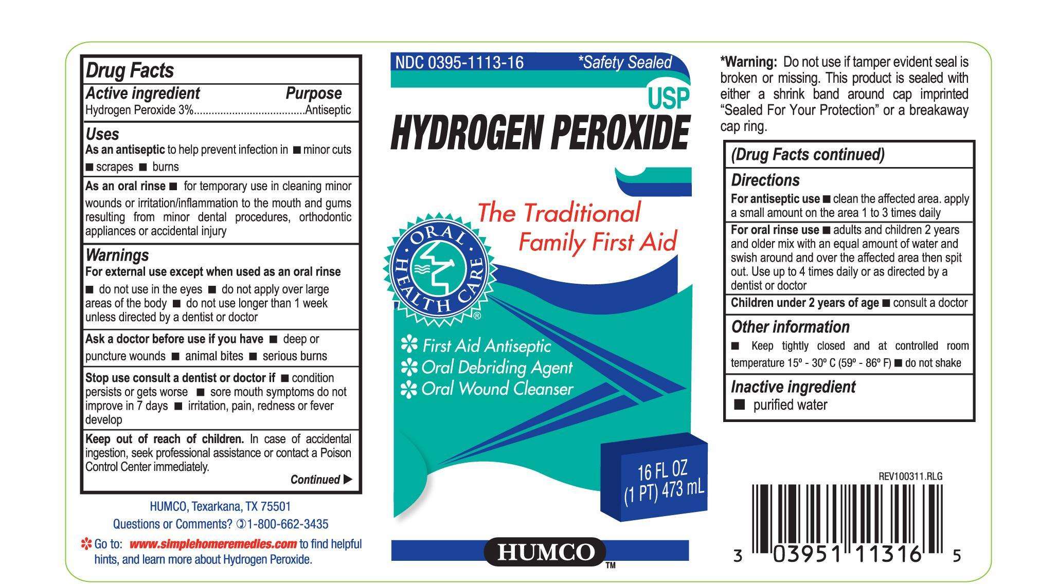 Humco Hydrogen Peroxide