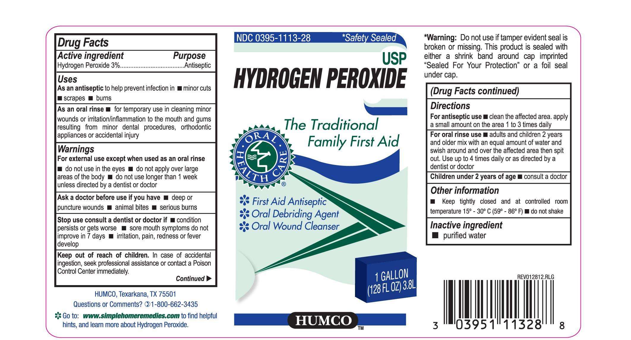 Humco Hydrogen Peroxide