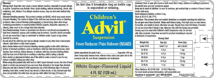 CHILDRENS ADVIL