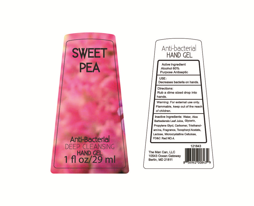 Anti-Bacterial Hand Gel Sweet Pea