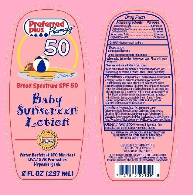 Broad Spectrum SPF 50 Baby Sunscreen