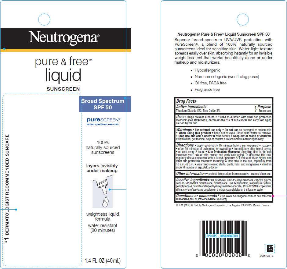 Neutrogena Pure and Free