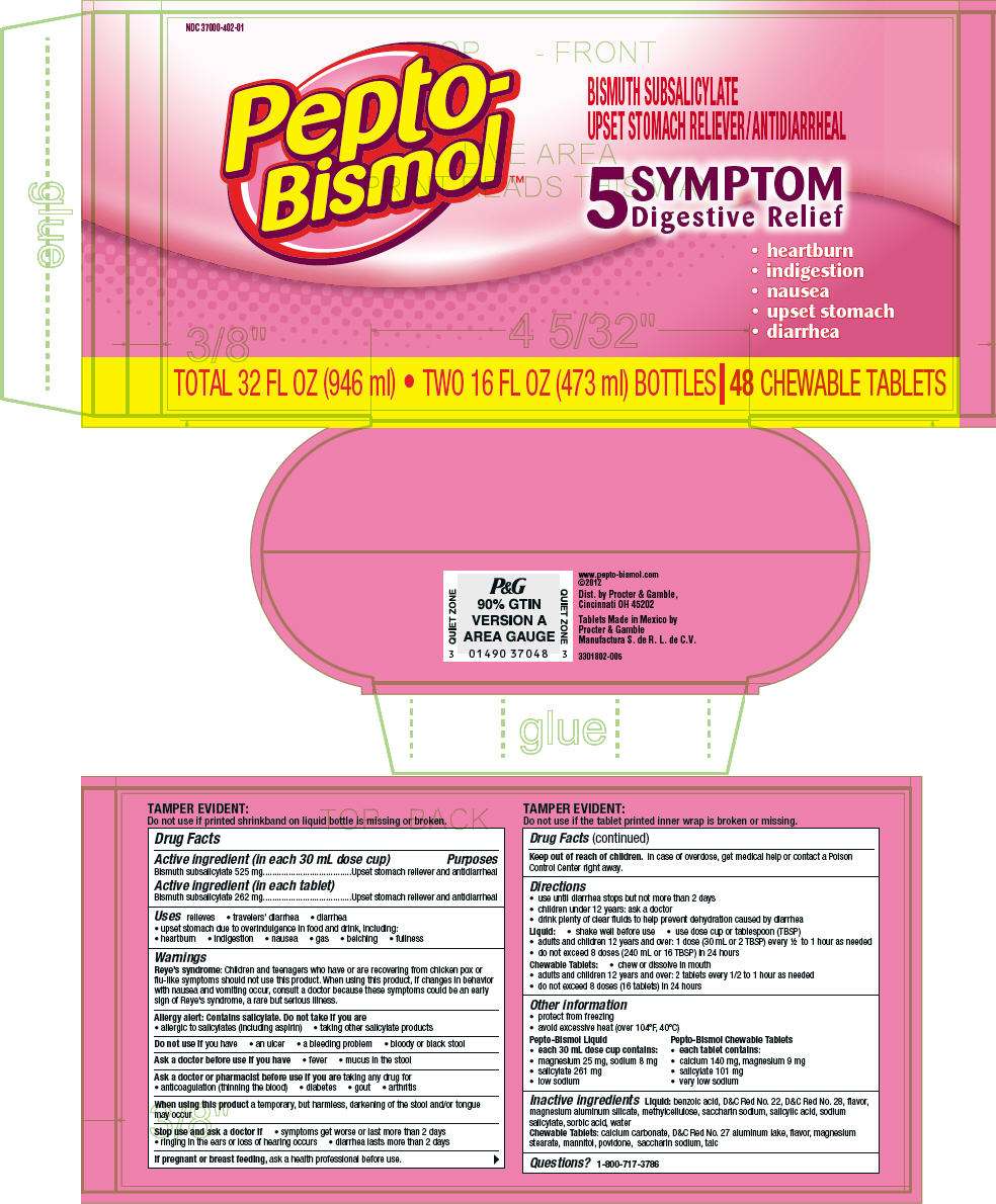 Pepto-Bismol and Pepto-Bismol