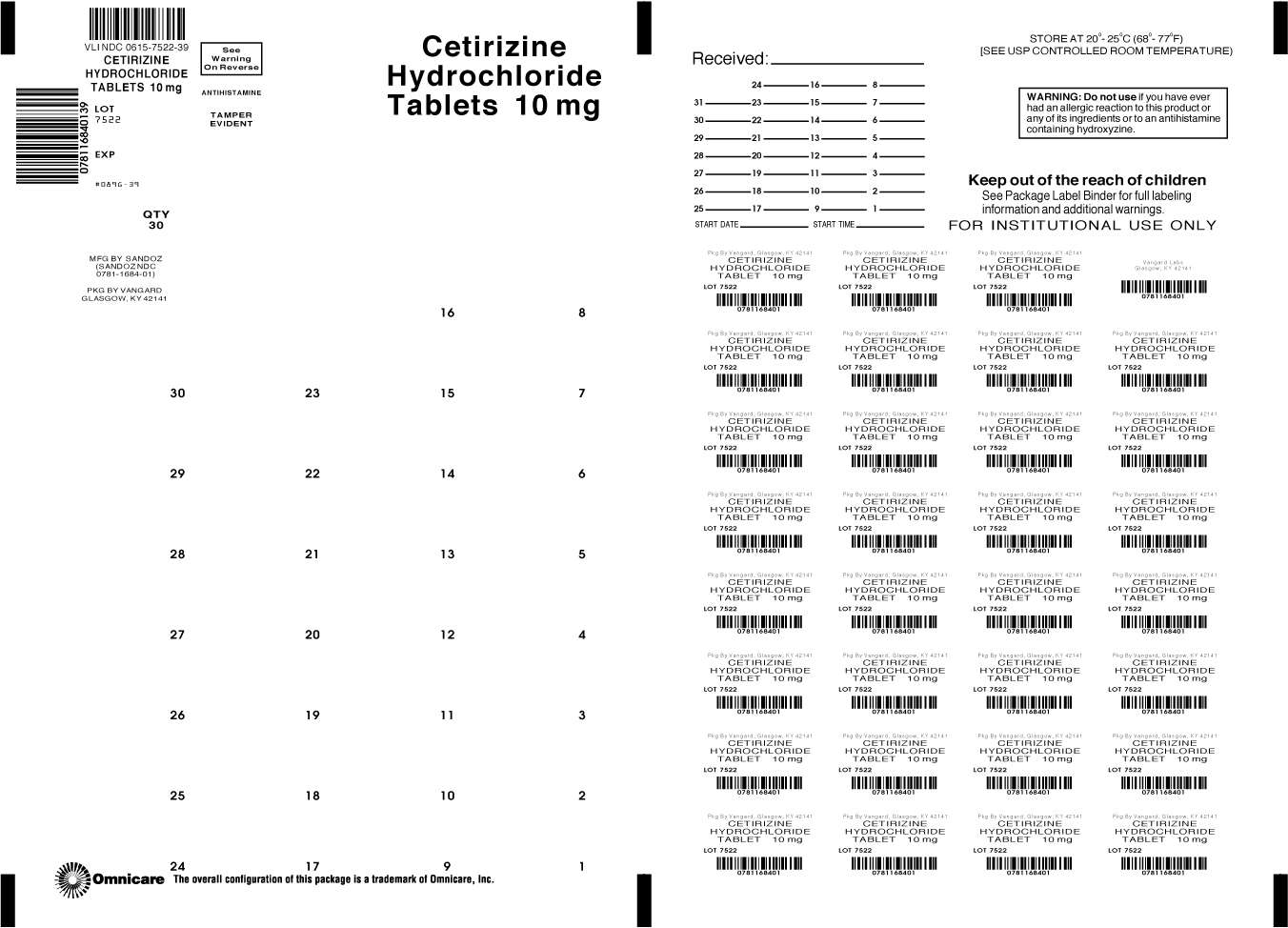 Cetirizine