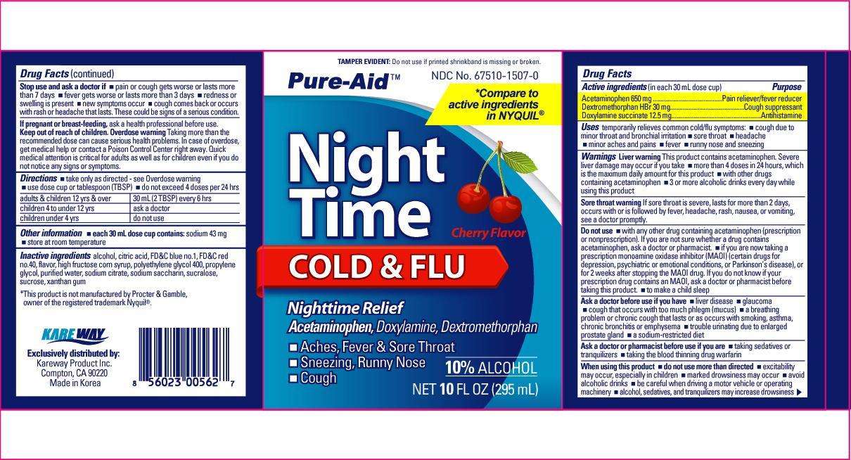 Night Time Cold/Flu Relief Cherry