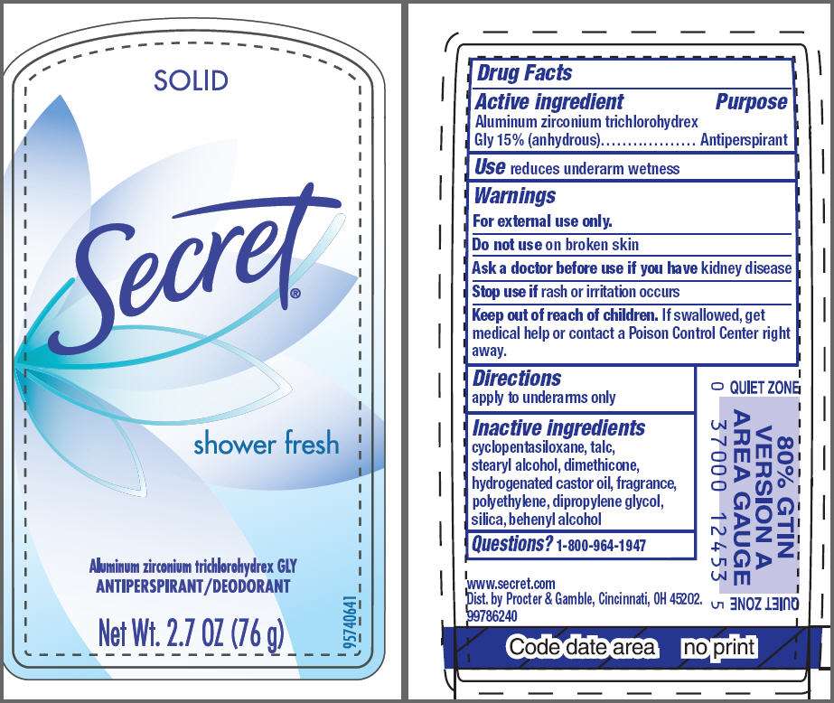 Secret Antiperspirant/Deodorant