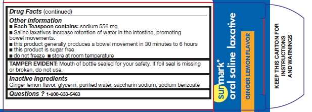 Oral Saline Laxative