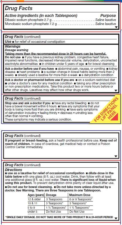 Oral Saline Laxative