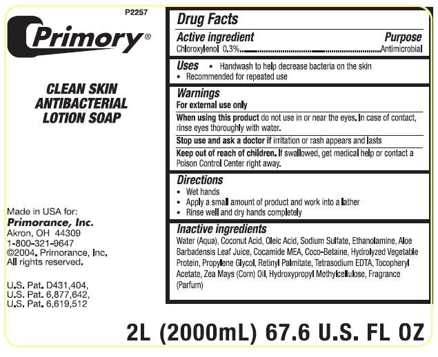 Primory Clean Skin Antibacterial Ltn Sp