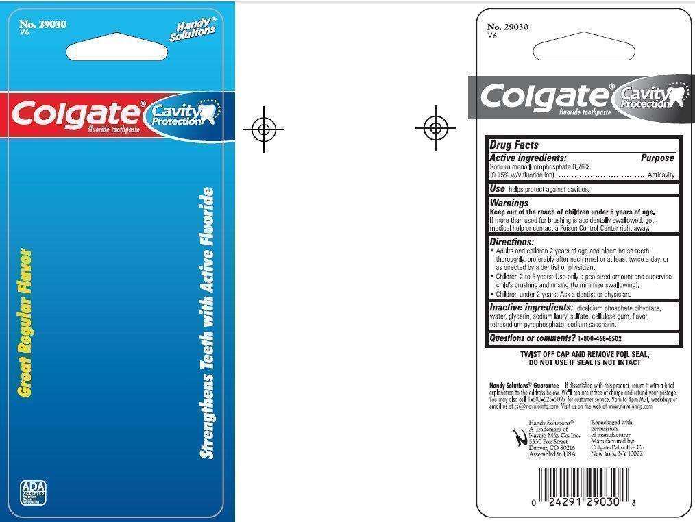 Handy Solutions Colgate Cavity Protection