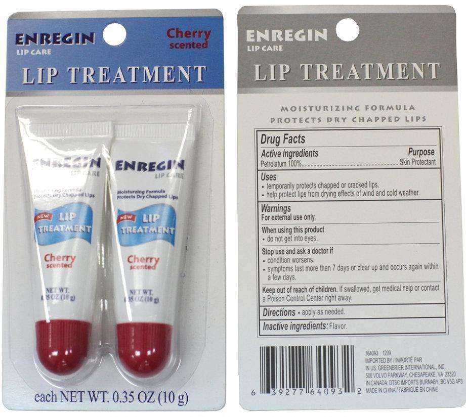 ENREGIN LIP CARE Lip Treatment Cherry Scented