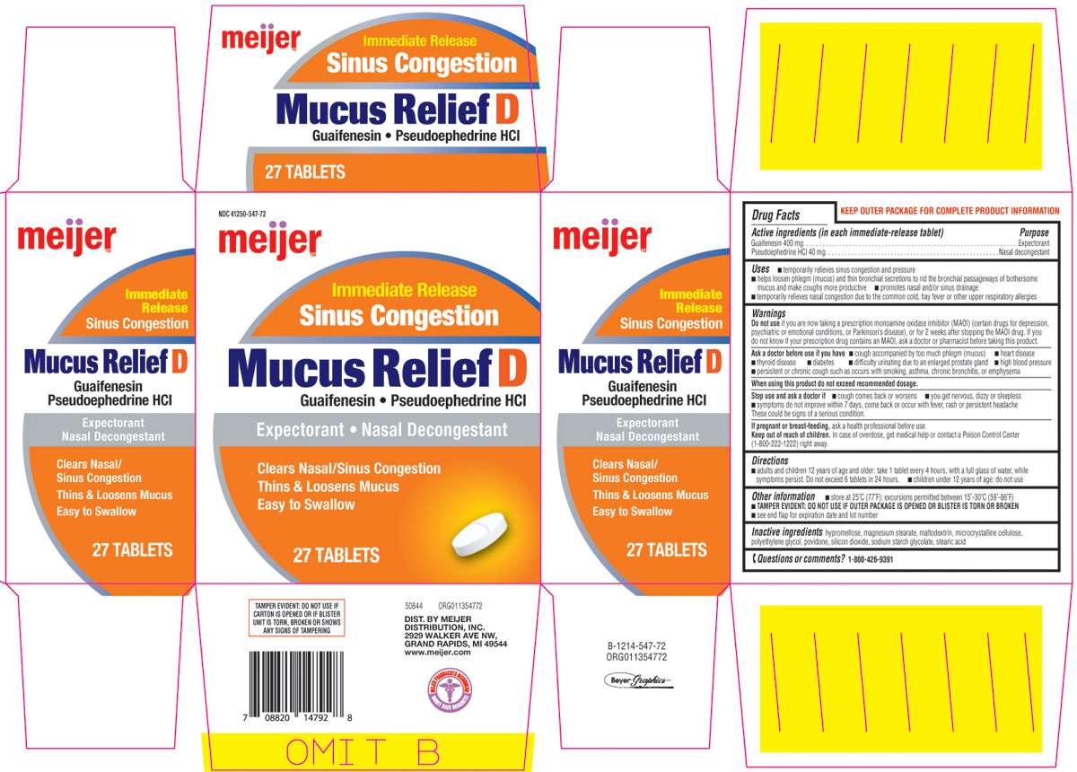 Mucus Relief D