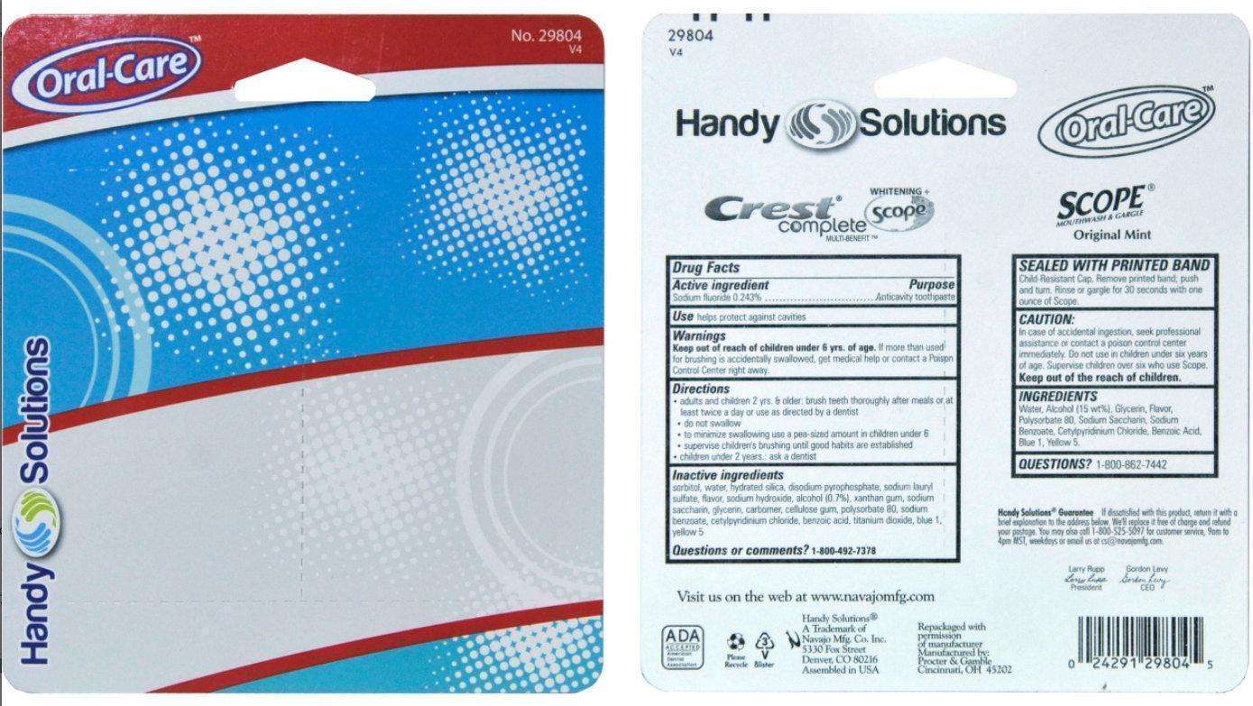 Handy Solutions Crest Complete MULTI-BENEFIT WHITENING plus Scope