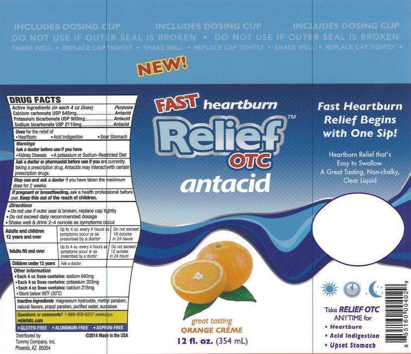 Relief OTC antacid