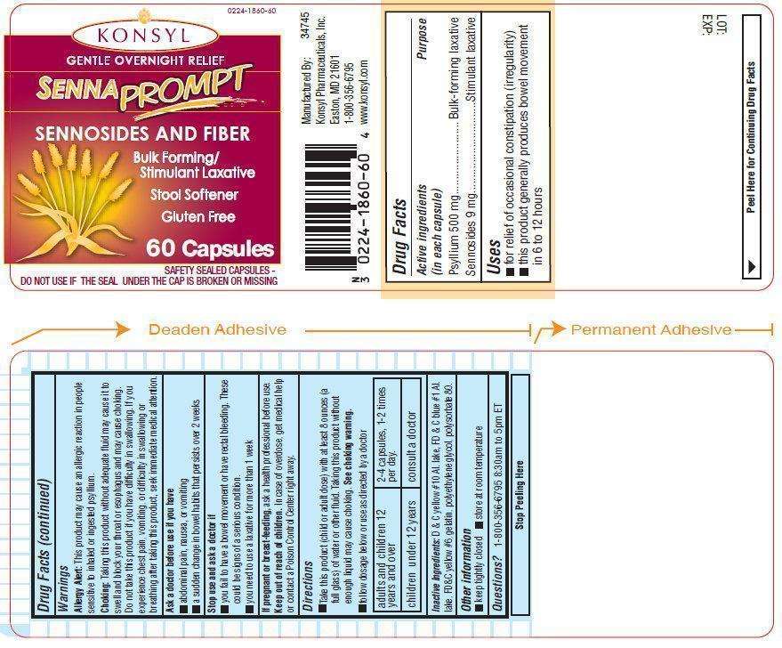 Konsyl Overnight Relief Senna Prompt