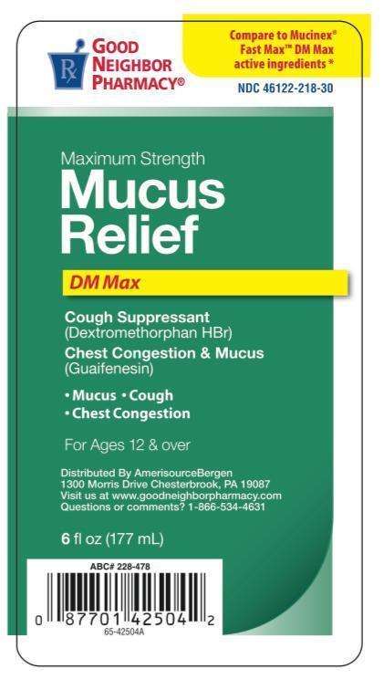 Mucus Relief DM Max