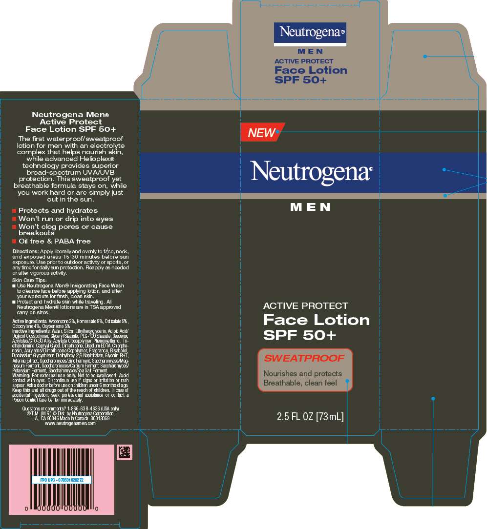 Neutrogena Men Active protect Face