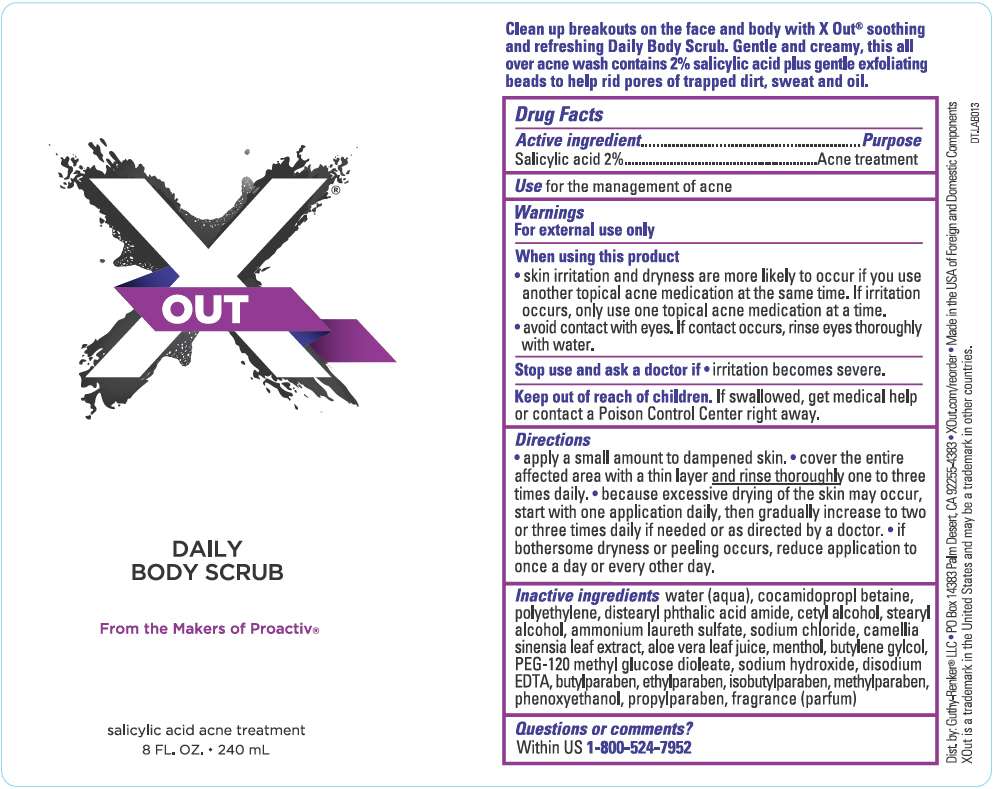 X Out Daily Body Scrub