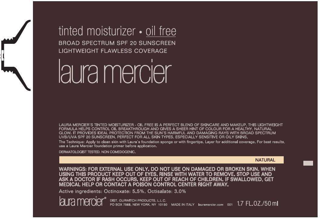 laura mercier tinted moisturizer Broad Spectrum SPF 20 Sunscreen Lightweight Flawless Coverage NATURAL