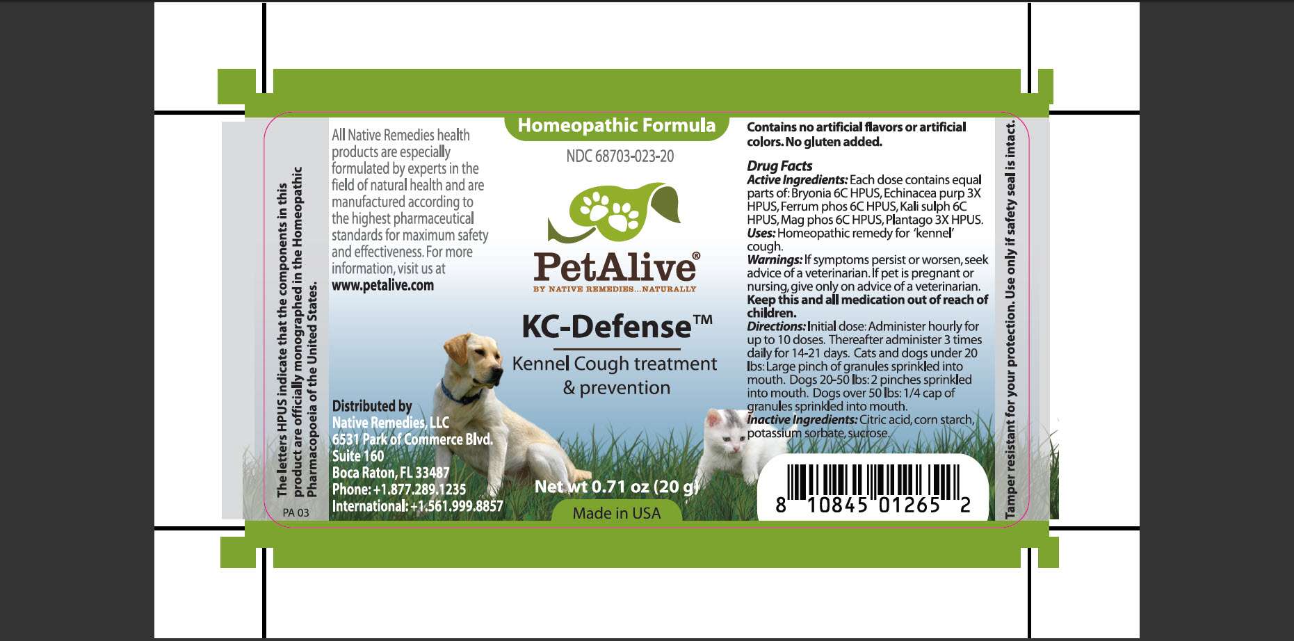 PetAlive KC-Defense