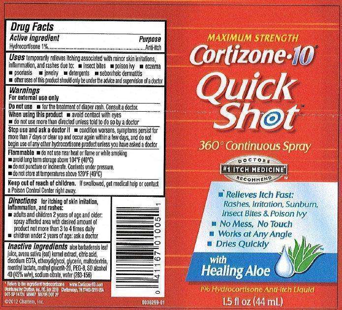 Maximum Strength Cortizone 10 Quick Shot 360 Continuous