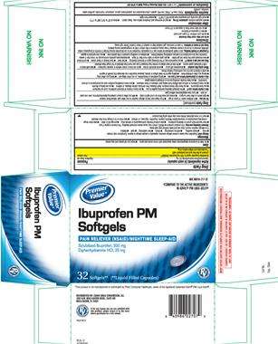 Ibuprofen and Diphenhydramine HCl