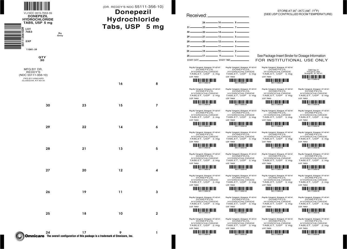 Donepezil hydrochloride