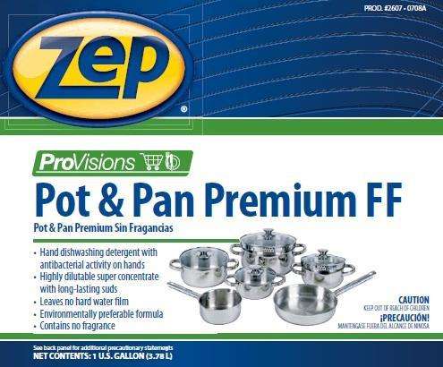 Zep Provisions Pot and Pan Premium FF